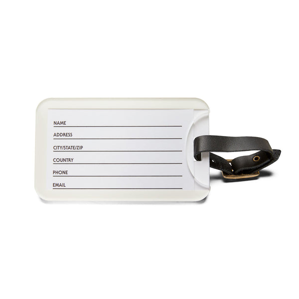 MAD logo luggage tag