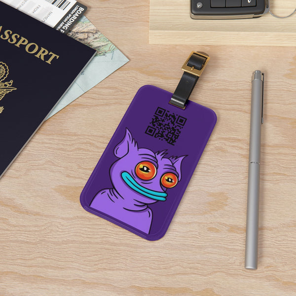 MAD logo luggage tag