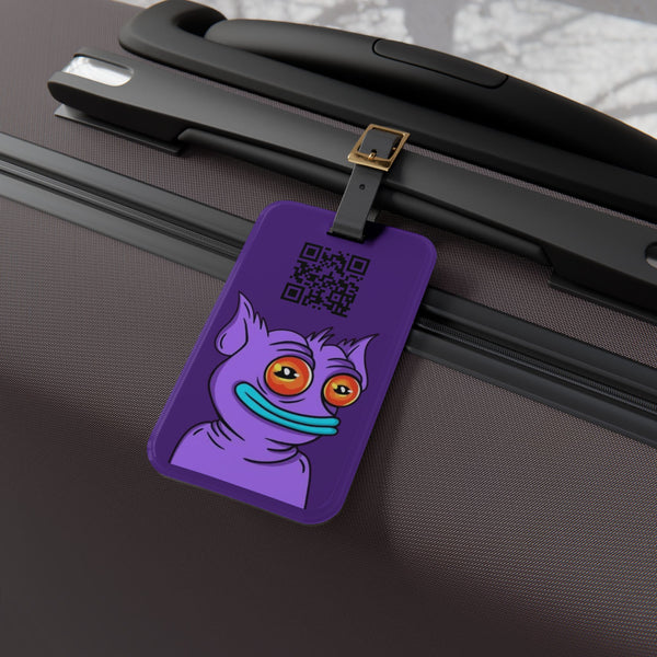 MAD logo luggage tag